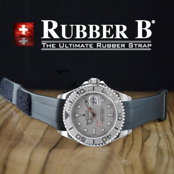 ラバーＢ（RUBBERB）ロレックス ヨットマスター（40mm）専用ラバー