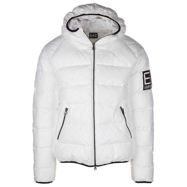 エンポリオアルマーニ EMPORIO ARMANI EA7 ダウンジャケット ホワイト