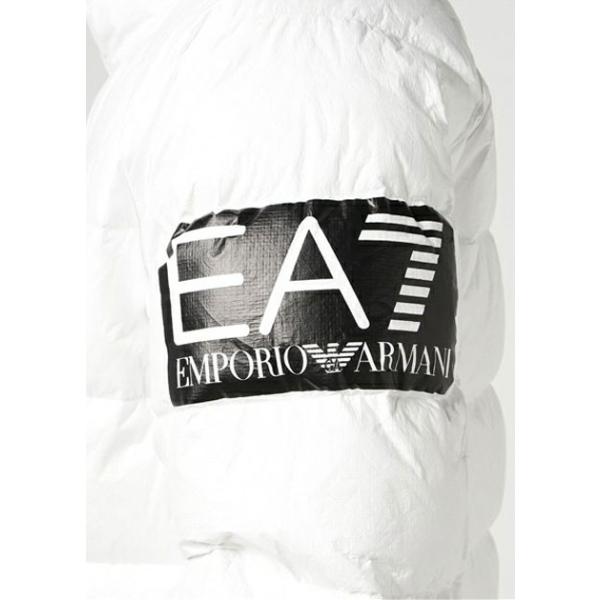 エンポリオアルマーニ EMPORIO ARMANI EA7 ダウンジャケット ホワイト