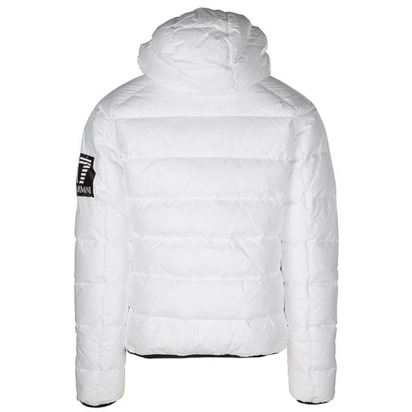 エンポリオアルマーニ EMPORIO ARMANI EA7 ダウンジャケット ホワイト