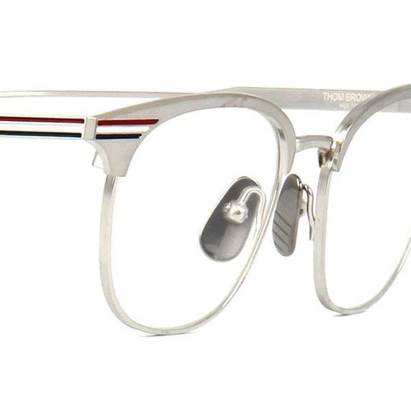 Thom Browne TB-104-B SLV51 メガネフレーム THOM BROWNE サングラス 生産終了 (DITA期)通販 TB-104-B-T SLV