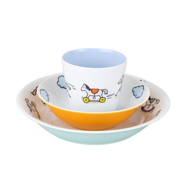 エルメス アダダ セット 食器 お子様 034004P / Set of 3 pcs HERMES