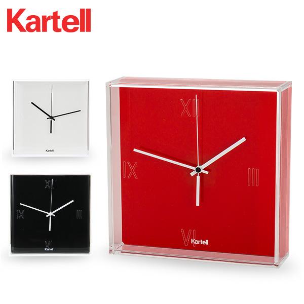カルテルKartell 時計ティックタック正規品掛け時計置き時計おしゃれ
