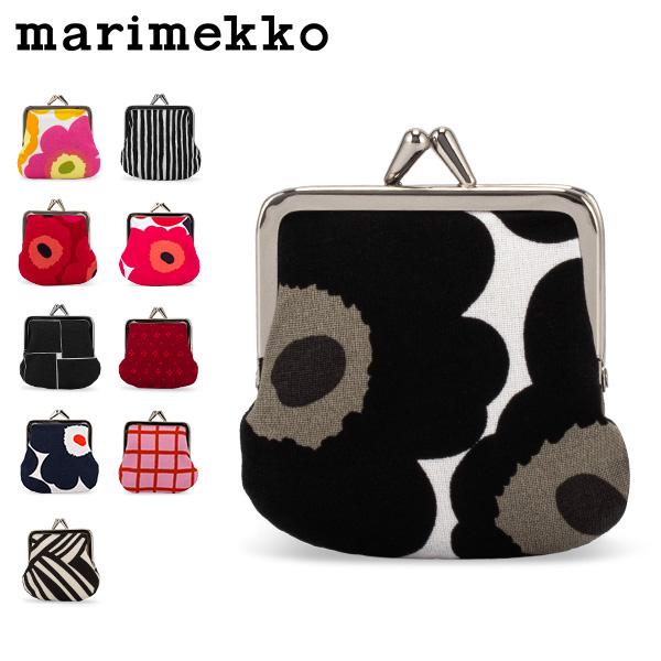 マリメッコ Marimekko がま口 ポーチ ミニクッカロ ミニウニッコ