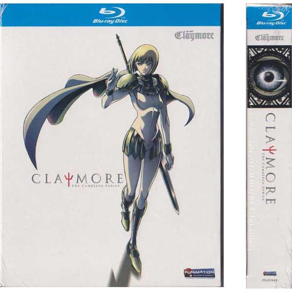 CLAYMORE(クレイモア)ブルーレイ 北米版 3枚組BOX全26話(625分)収録 