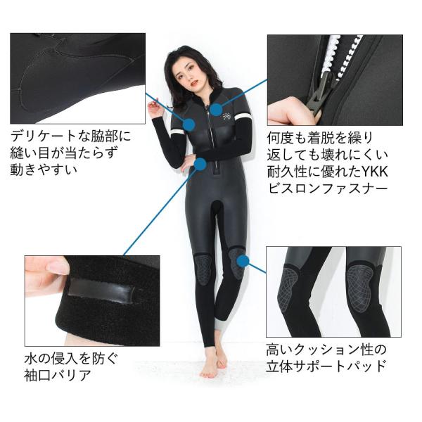 限定感謝セール品】FELLOW ウェットスーツ フルスーツ フロント