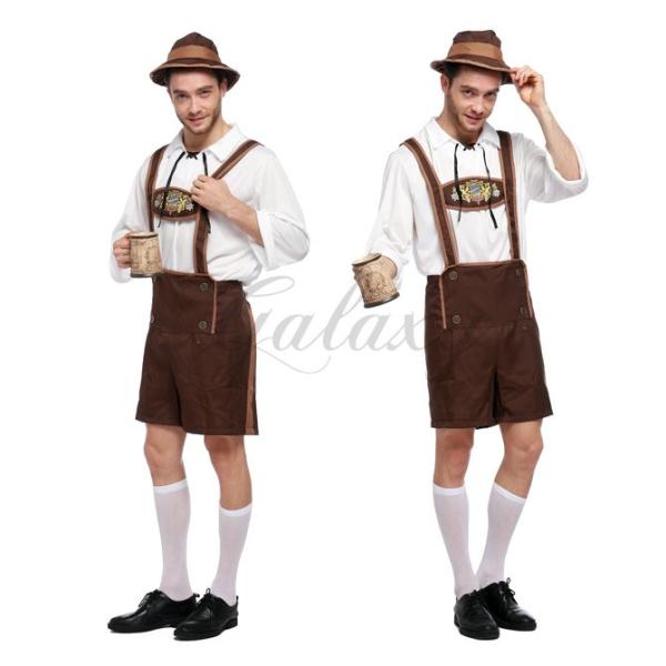 民族衣装 ドイツ ビール 男性用 仮装 コスチューム パーティー