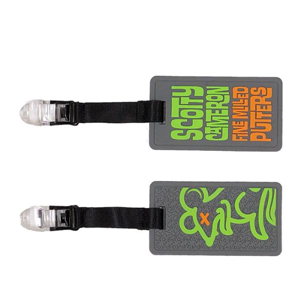 スコッティ キャメロン◆ ライムイエロー色サーファーパターカバーリーシュ スコッティ キャメロン◇ 黄色パターカバー リーシュ ◇ レア品