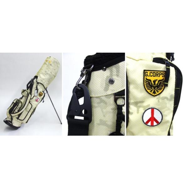 G.CORPS GOLF BAG LANCHER ジーコープス 迷彩 スタンド キャディバッグ ランチャー メッシュカモフラージュ /【Buyee】