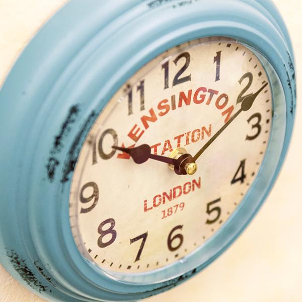 アンティーククロック 壁掛け時計 レトロ KENSINGTON STATION ウォール