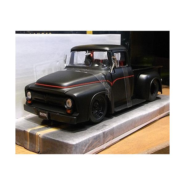 フォード ピックアップトラック 1956 F-100 ブラック JADA
