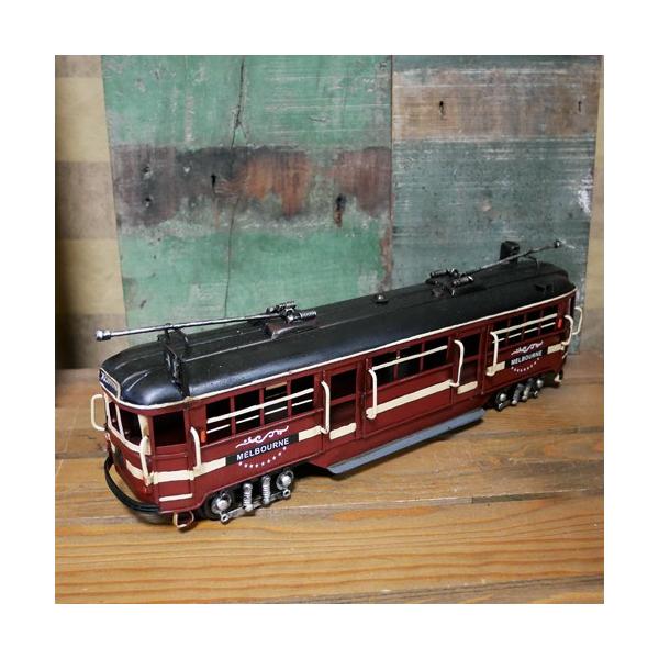 MELBOURNE トラム路面電車ブリキのおもちゃ鉄道アンティーク