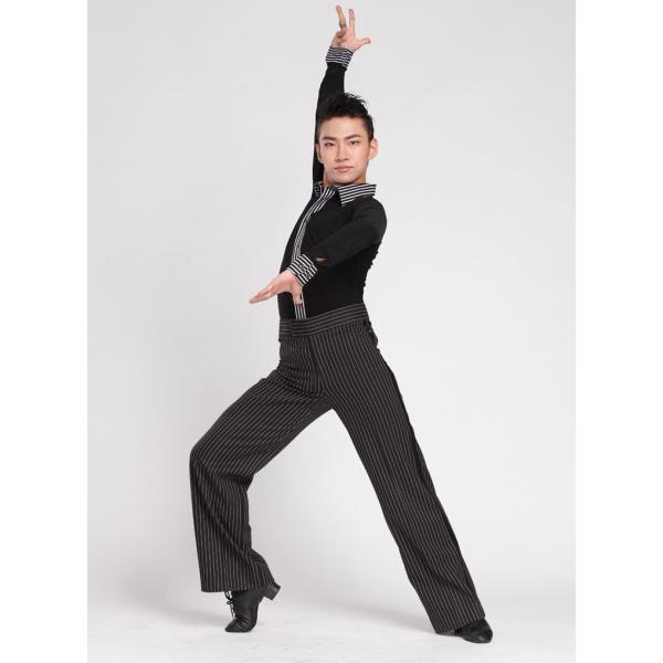 ラテンダンス 社交ダンス パンツ メンズ 男性用 ダンス衣装 ダンス