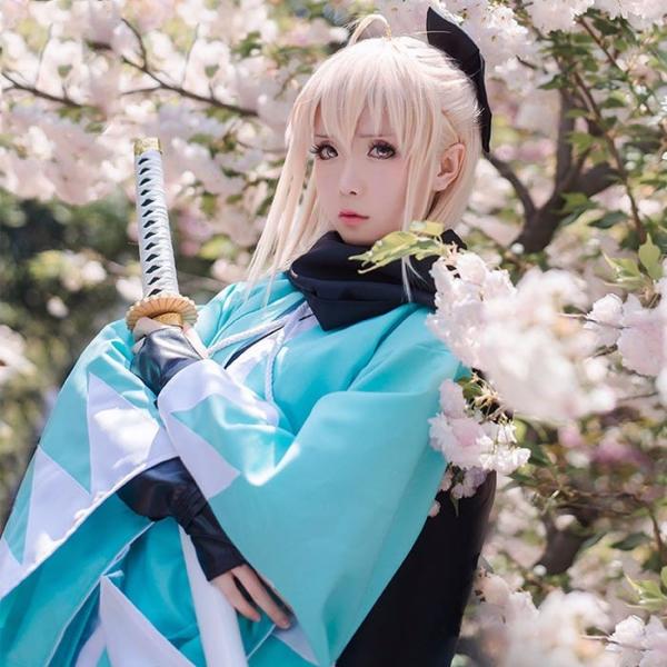 沖田総司 FGO コスプレ衣装 Fate/Grand Order おきた そうじ 三破 桜