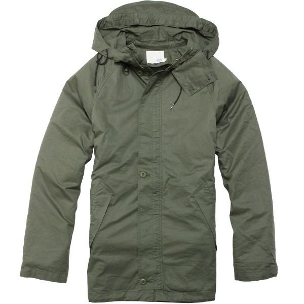 TONY TAIZSUN MIL HOODED COAT JACKET OLIVE ミリタリーコート 