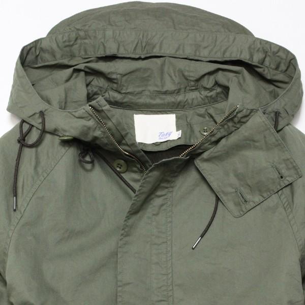 TONY TAIZSUN MIL HOODED COAT JACKET OLIVE ミリタリーコート 