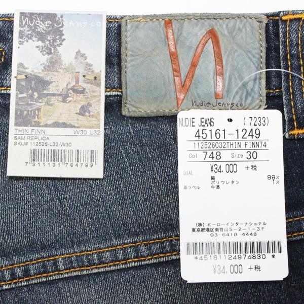 ヌーディージーンズ　THIN FINN「DAVID REPLICA」 Nudie Jeans ヌーディージーンズ THIN FINN「DAVID REPLICA
