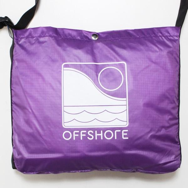 OFFSHORE LOGO SACOCHE PURPLE サコッシュ ショルダーバッグ