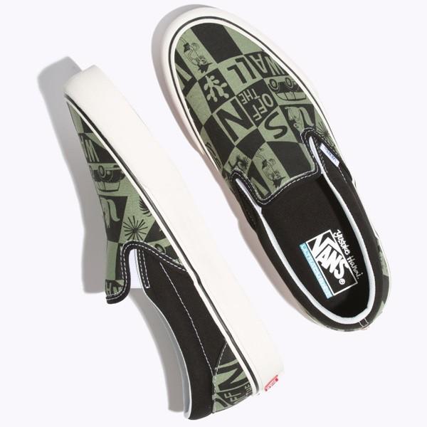 VANS CLASSIC SLIP ON SF X YUSUKE HANAI OIL GREEN BLACK Buyee Buyee Japanese Proxy Service Buy from Japan