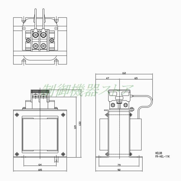 FR-HEL-11K 力率改善用DCリアクトル 適用インバータ:11kw ３相200v 三菱電機 FREQROL 請求書/領収書可能 /【Buyee】  Buyee - Japanese Proxy Service | Buy from Japan!