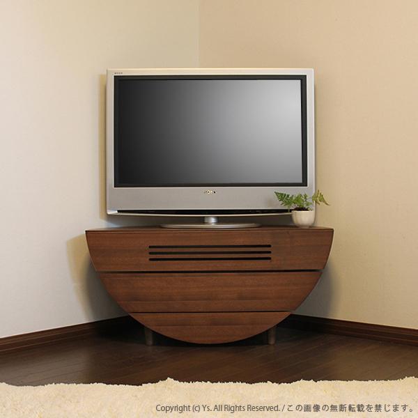 5OFFクーポン配布中 値下げしました。コーナー テレビ台 88cm テレビボード TV台 ブラウン色 ウォールナット 完成品 北欧 ローボード  収納 おしゃれ /【Buyee】