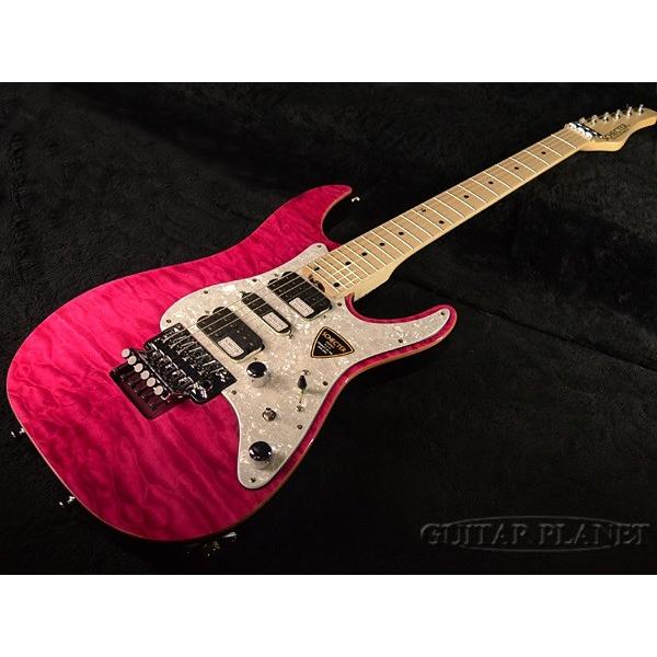 Schecter SD-II-24-AL -See Thru Pink- シースルーピンク《エレキ