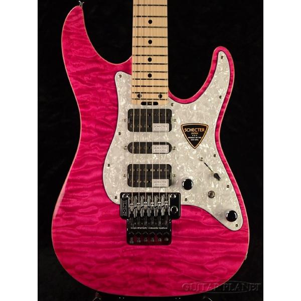 Schecter SD-II-24-AL -See Thru Pink- シースルーピンク《エレキ