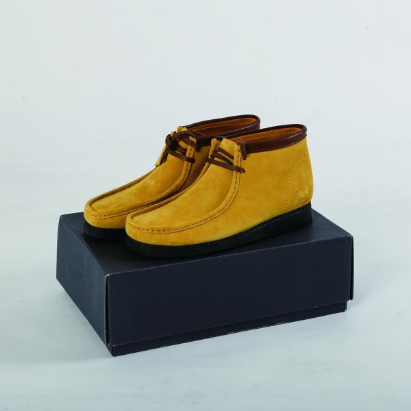 Wu tang cheap wallabee yellow