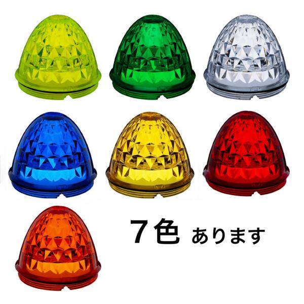 JET J-1 紅茶 レンズのみ サイドバスマーカー トラック用品 632229 JB