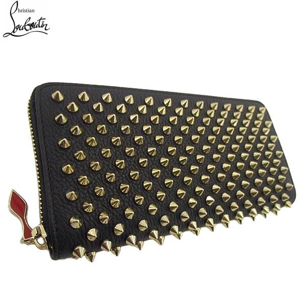 クリスチャンルブタン 長財布 ゴールドスタッズ クリスチャン ルブタン(Christian Louboutin) ラウンド
