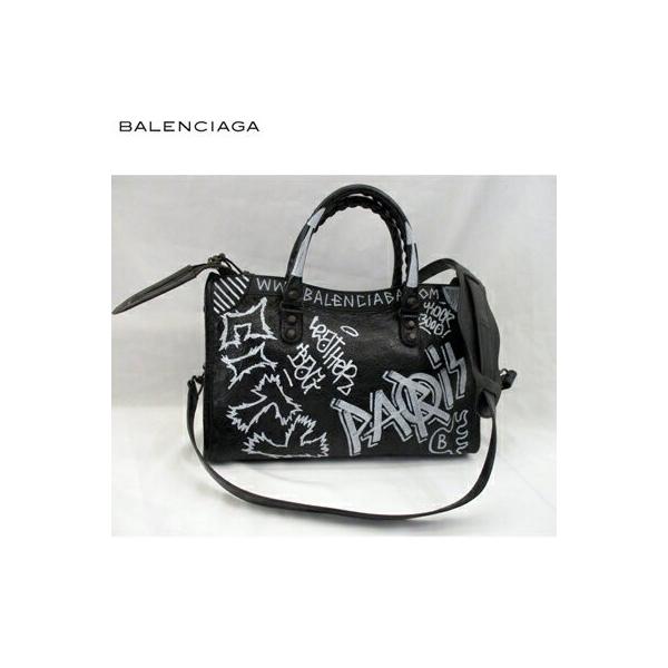 バレンシアガ(BALENCIAGA)レザー トート・ショルダーバッグ 2WAY 