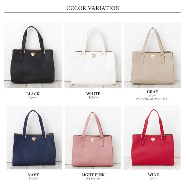 トートバッグ ショルダーバッグ 2way レディース A4 通勤バッグ ターン
