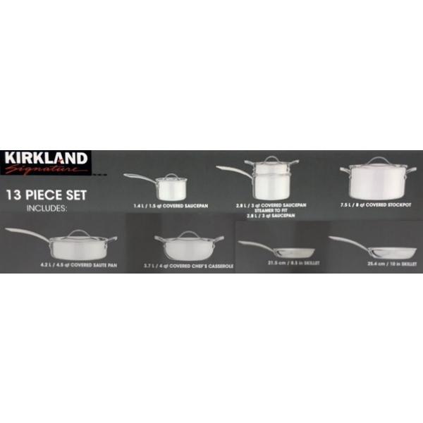 カークランド クックウェア 13pc 中古