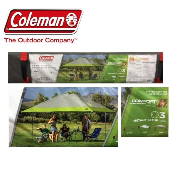 送料無料 コールマン インスタントシェルター 4m×4m Coleman ＩＮＳＴＡＮＴ ＥＡＶＥＤ SHELTER テント /【Buyee】  Buyee - Japanese Proxy Service | Buy from Japan!