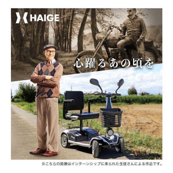 HAIGE(ハイガー)シニアカー 使用1年 輸送可能 Amazon | HAIGE(ハイガー) 電動シニアカート シルバーカー 車椅子 運転