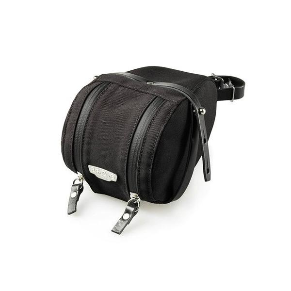 未使用品】BROOKS（ブルックス）ISLE OF WIGHT（アイルオブウェイト） SADDLE BAG Mサイズ（BLACK） - 自転車、 サイクリング