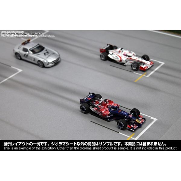 ジオラマシートNEO DSF-008N サーキットセット 背景シート（スタンド前
