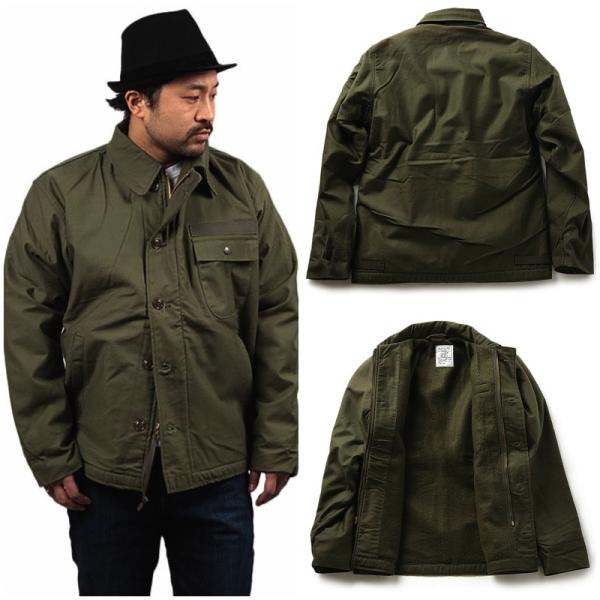 US Navy/Dead Stock/A-2 Deck Jacket/USネイビー/デッドストック/A-2