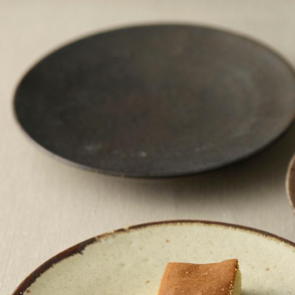 カネコ小兵 土物風マット ケーキ皿 玉煎茶 12点セット 食器 和食器 皿 取皿 菓子皿 カネコ小兵 土物風マット ケーキ皿