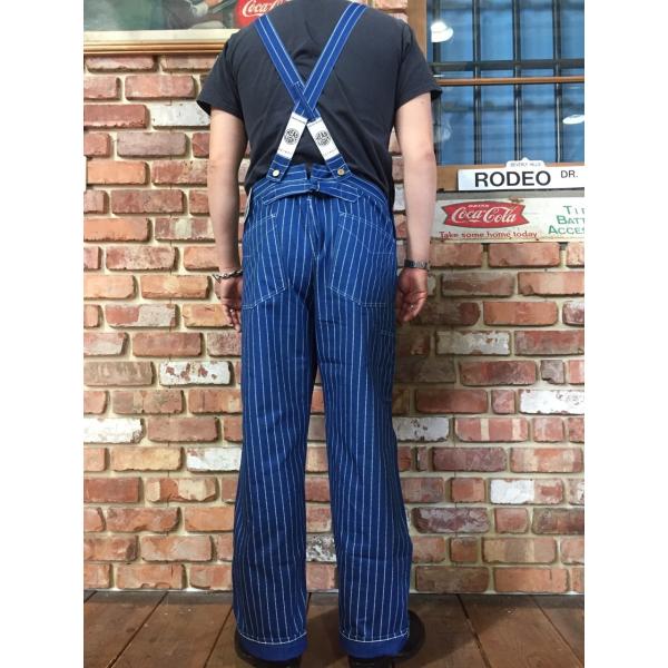 ヘッドライト オーバーオール HEADLIGHT 9oz WABASH STRIPE LOW