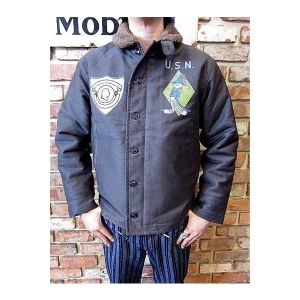 TOYS McCOY トイズマッコイ N-1 DECK JACKET CHARCOAL Ver. BUGS BUNNY 