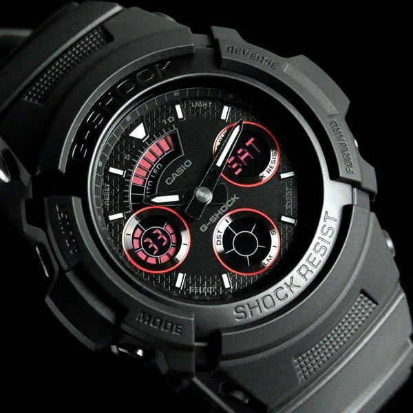 G-SHOCK カシオ 腕時計 CASIO Gショック マット ブラック レッドアイ