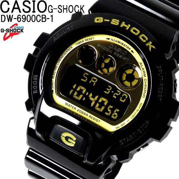 G-SHOCK ジーショック Gショック CASIO カシオ DW-6900CB-1 メンズ ...