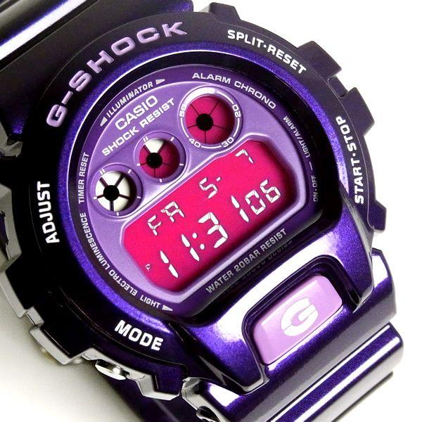 CASIO G-SHOCK DW-6900CC クレイジーカラーズ  パープル