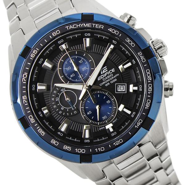CASIO EDIFICE EF-539D-1A2 メンズ エディフィス 腕時計 Casio Edifice EF-539D-1A2 Chronograph Blue Stainless Steel