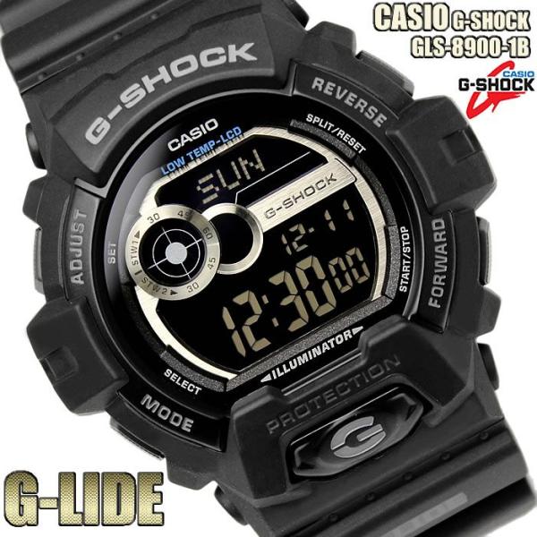 CASIO G-SHOCK 腕時計 デジタル 時計 GLS-8900-1B G-LIDE