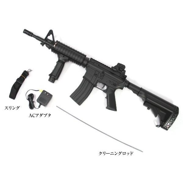 電動ガン M4A1カスタム BB弾&標的付き D4817 的 弾 フルセット ライフル p90 g36 m4 スコープ スナイパーライフル  ショットガン リボ /【Buyee】