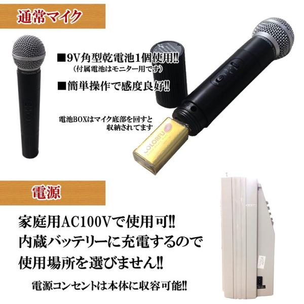 CEER AK-668 ワイヤレスアンプ ポータブルアンプ セット 動作確認済 m43651905726_1.jpg?1705368891