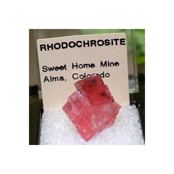スイートホーム鉱山》ロードクロサイト結晶(ケース付) Sweet
