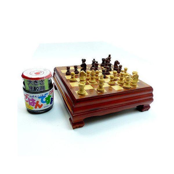 チェス チェスセット ミニ チェス盤 ボードゲーム インテリア 木製